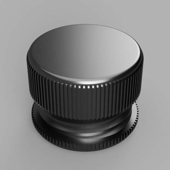 Screw Cap Container - STL