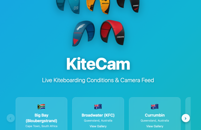 Live Beach Cameras & Wind Conditions — on Your iPhone and Apple Watch